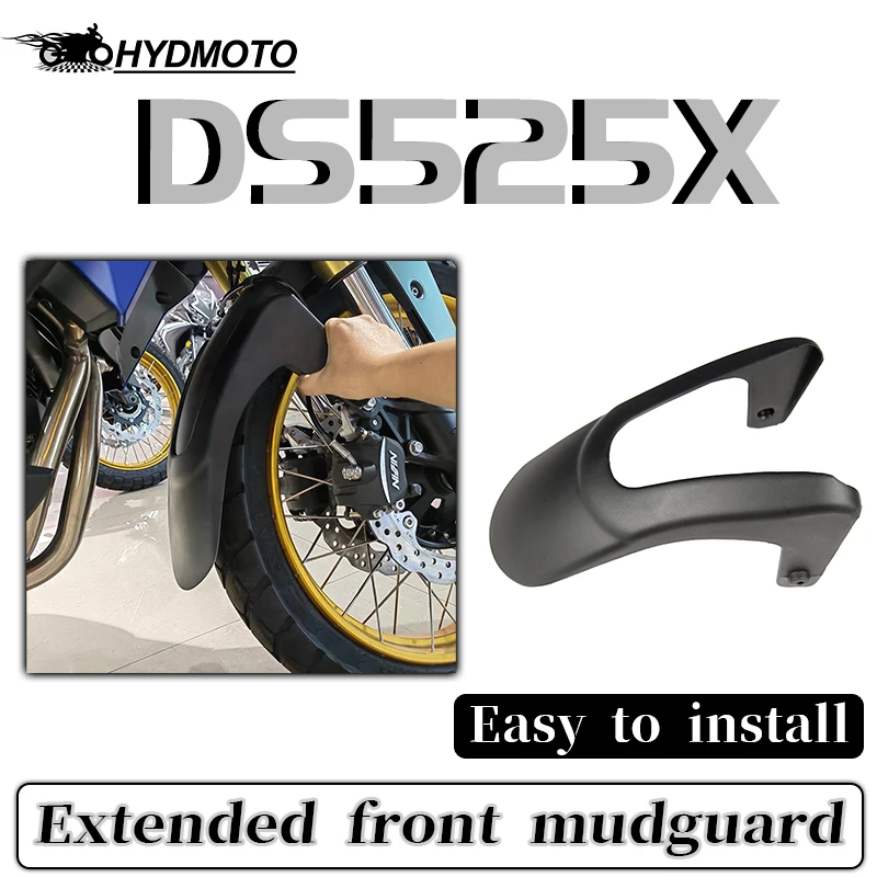 

Motorcycle Front Mudguard Extension Fender Splash Guard Protector Accessories FOR LONCIN VOGE 525DSX DS525X 525 DSX 23-24