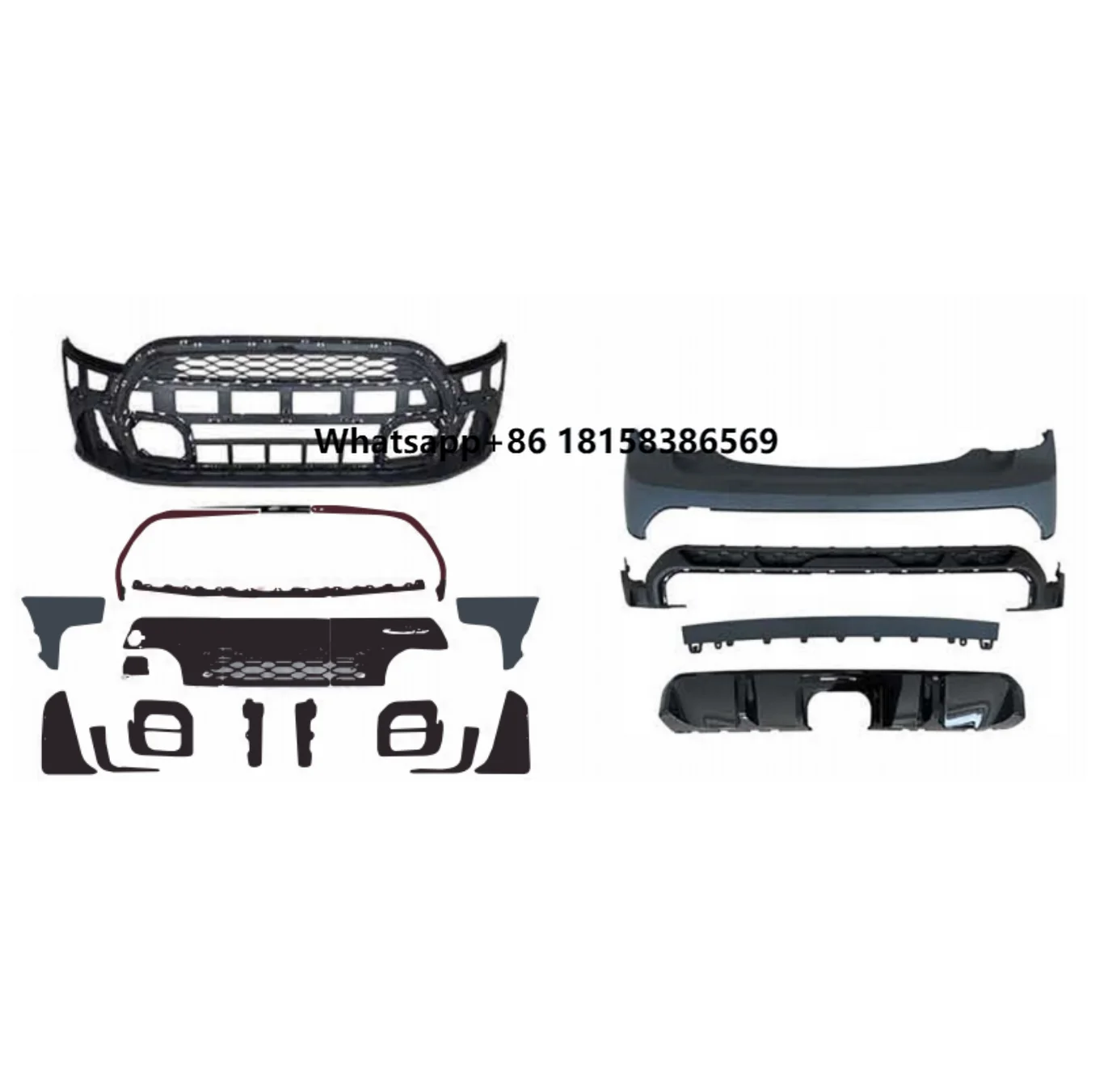 

Full Bumper Body Kit for F55 F56 F57 JCW Bodykit for Classic Auto Part