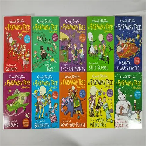 10 volumes A Faraway Tree Adventure English children's comic chapter reading