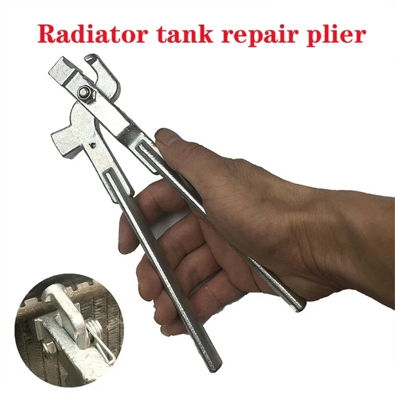 

1pc Radiator Closing Header Tool Repair Pliers Aluminum Radiator Tank Repair Tools Pliers Universal