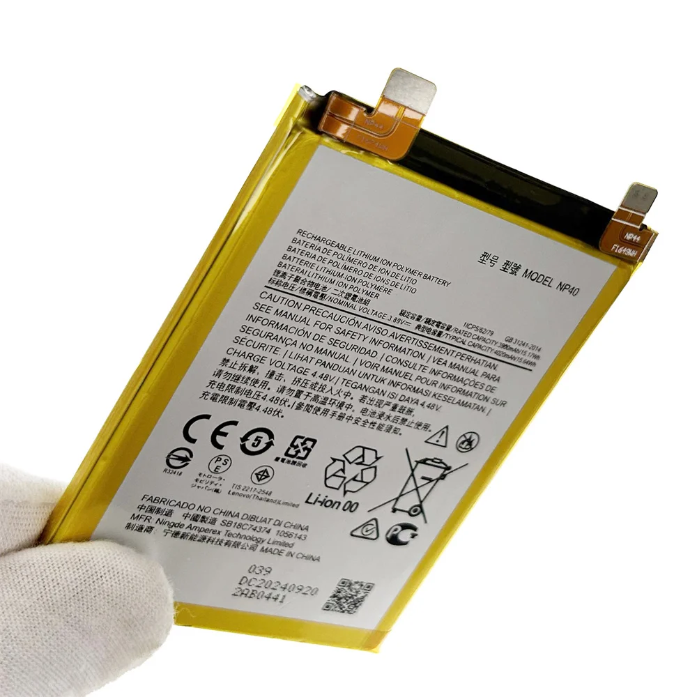 Genuine New High Quality  4020mAh NP40 Replacement Battery For Motorola EDGE 30 NEO NP 40 Batteria Batteries+Free Tools