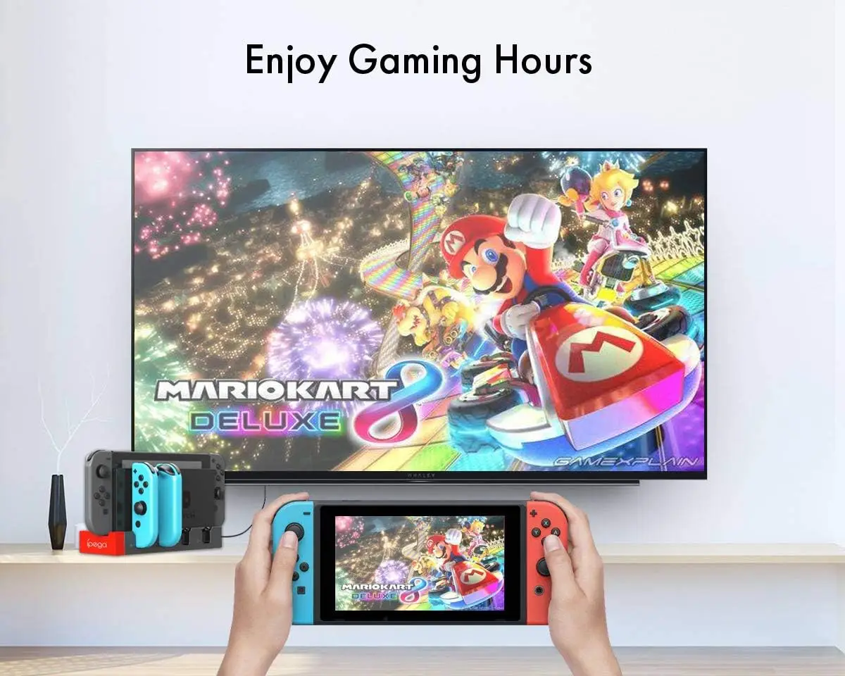 ل NS التبديل JoyCon جهاز شحن محور USB تحكم شاحن حوض حامل محطة حامل التبديل NS JoyCon لعبة شحن المحور