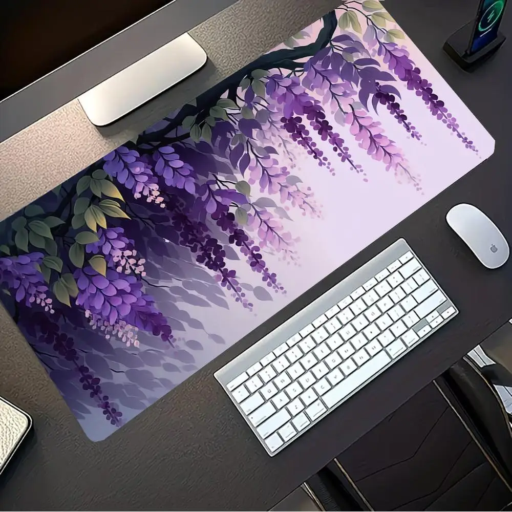 

Cool Purple Mouse Pad Mous Pad Pc Gamer Computer Accessories Mousepad Gaming Laptop Keyboard Carpet Large Desk Mat rug