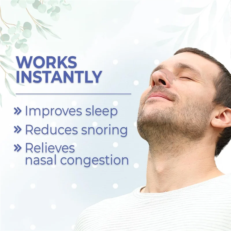ABJY-شرائط الأنف للشخير تحسين تدفق الهواء تخفيف احتقان الأنف قوة إضافية مكافحة الشخير الحل 30 عدد