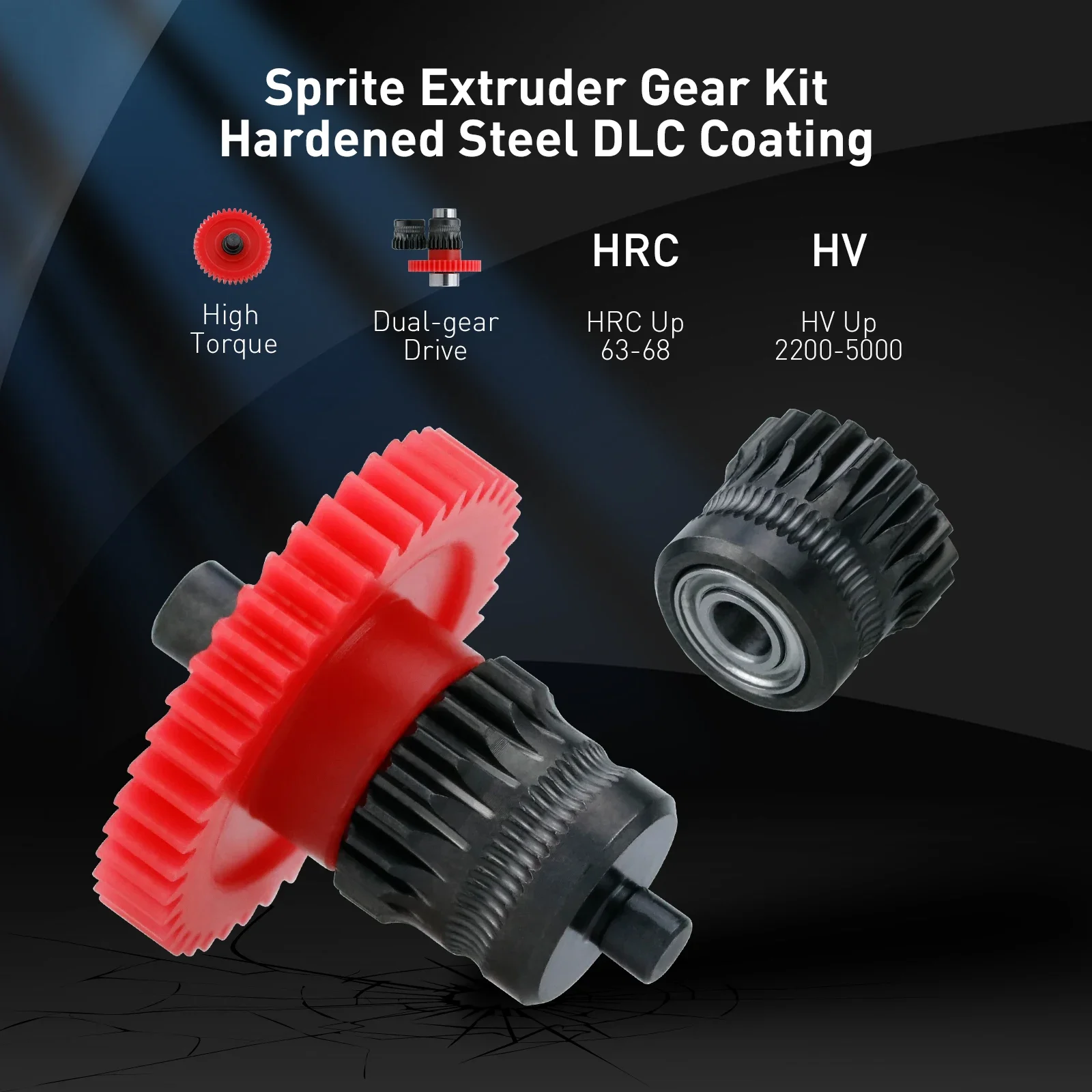 Upgrade Sprite Extruder Gear Voor Creality Ender 3 S1 V3 Se Ender-5 CR-10 Smart Pro CR-200B CR-M4 3d Printer Accessoires