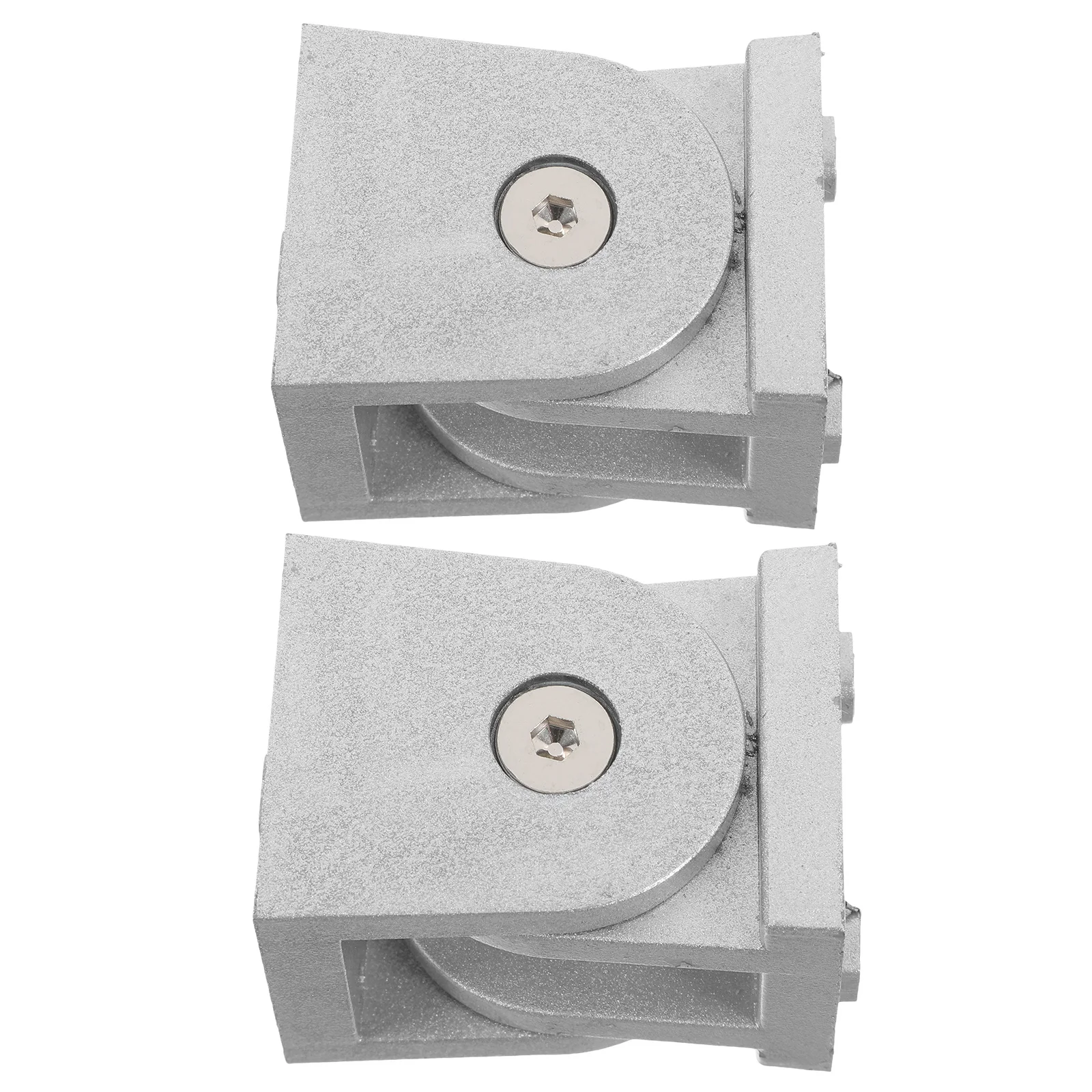 

2Pcs Heavy Duty Zinc Alloy Adjustable Door Hinges Cabinet Hardware Gate Hinges Any Angle Adjustment Outdoor Use