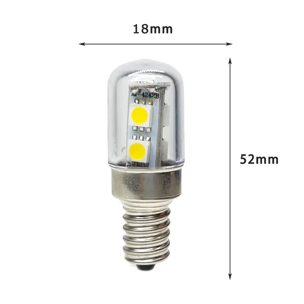 E14 E12 E17 Żarówka LED Lodówka Żarówka Kukurydziana Żarówka LED Lampa Biała/Ciepła Biała Wymień żyrandole halogenowe 110V 220V Szybka dostawa 6-8