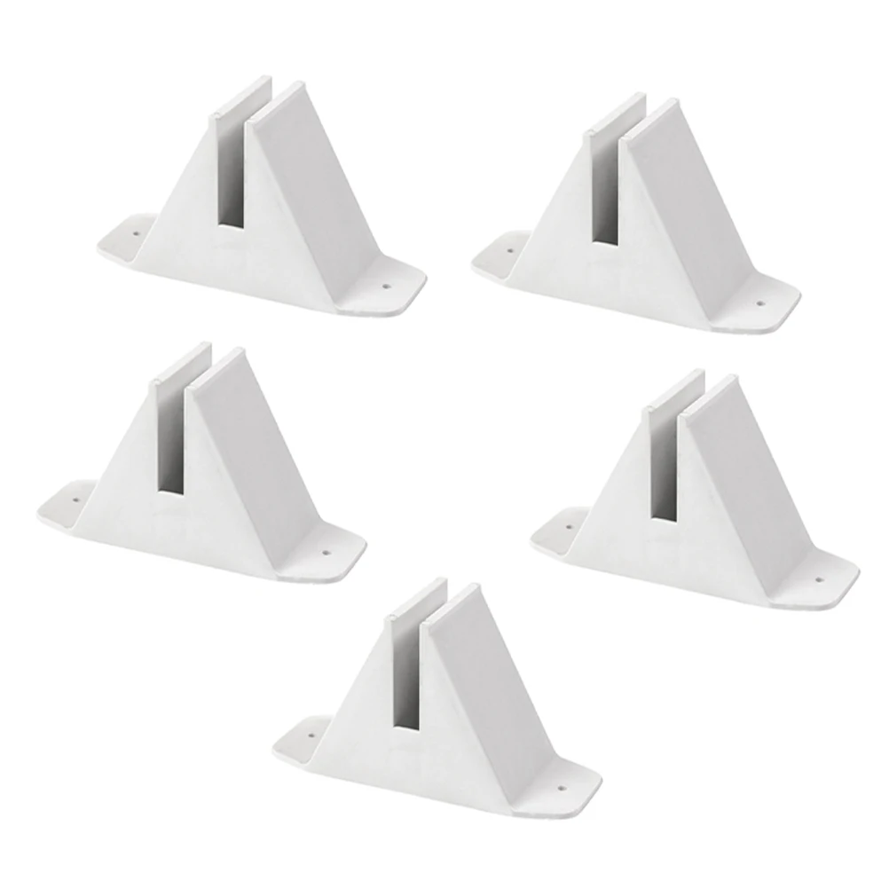 

5pcs Fence Base Post Footing Support Tree Stand Brackets Wood Anchor Sturdy Outdoor Gardening Decor