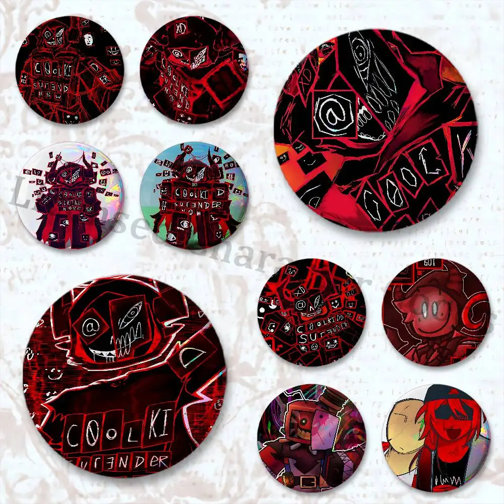 M-Milestone 4 C-C00LKIDD Rework Custom Badges 75mm 44mm 25mm 32mm 58mm Hat Backpack Accessories Toys Collect Gifts Large