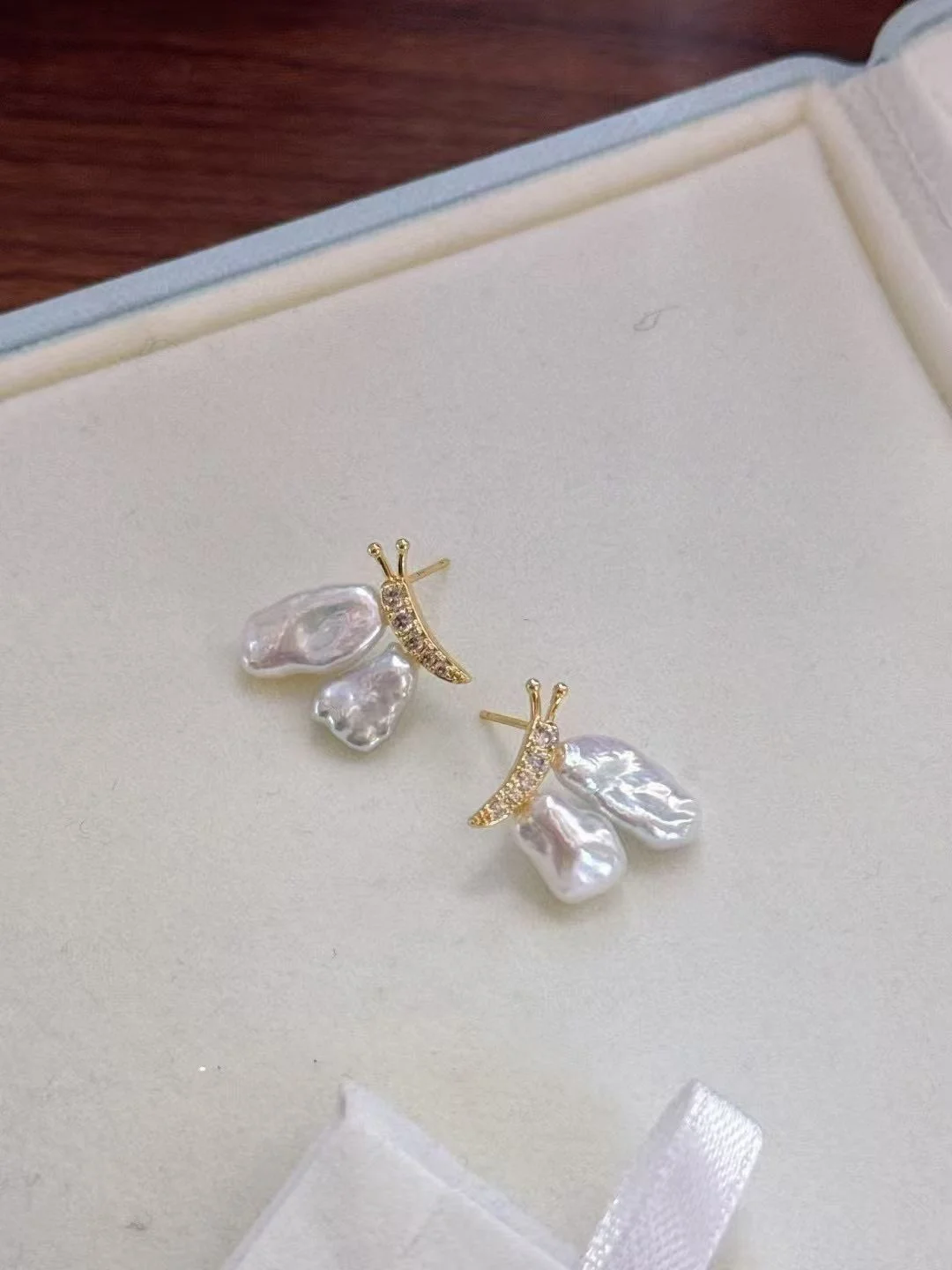 

Сертификат, серебро 925, натуральные серьги-гвоздики с бабочкой Кеши, стиль AB, пресноводные асимметричные серьги в стиле барокко, висячие ювелирные изделия