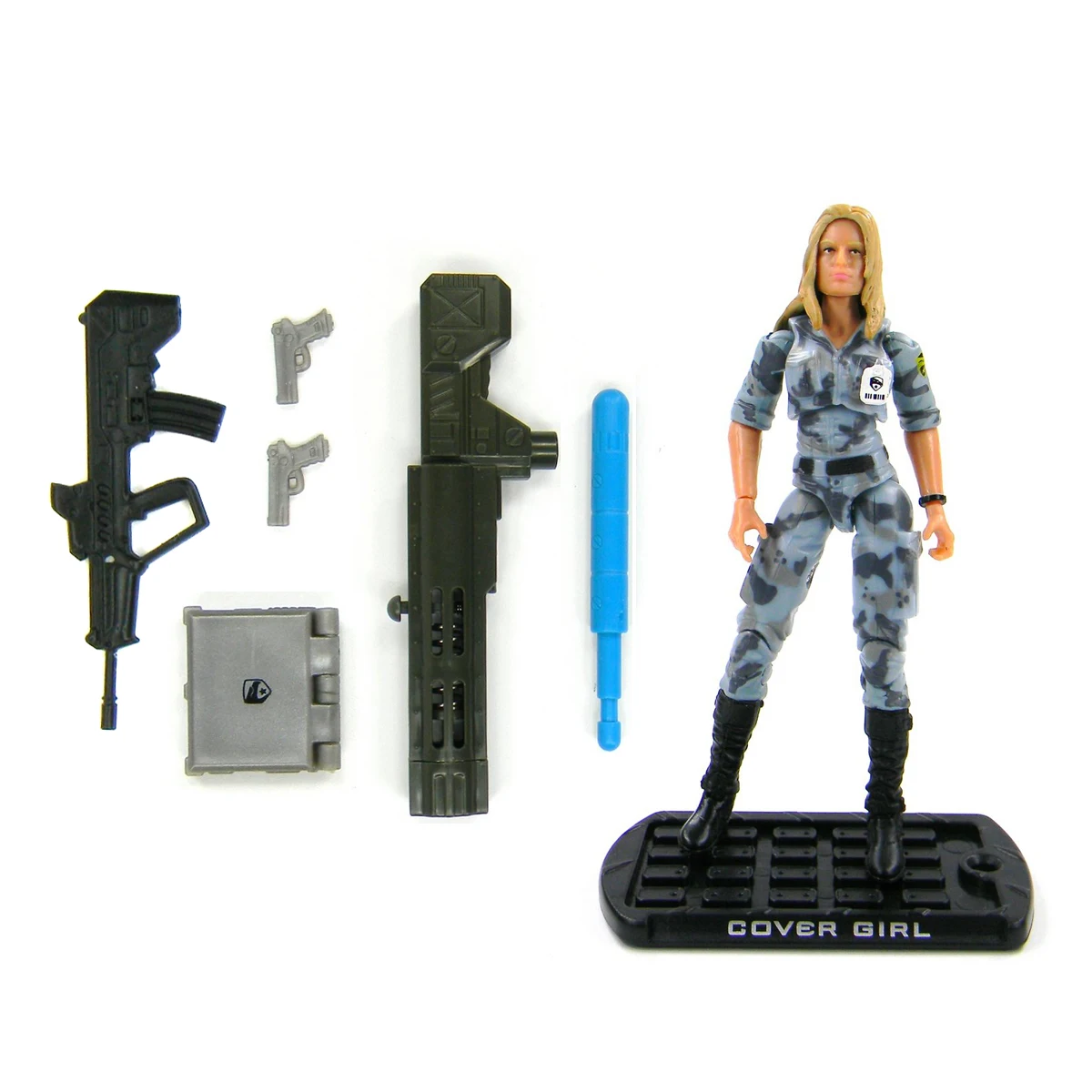 G.I.Joe مجموعة ريترو شكل حركة ريبكورد ، وكيل حلزوني ، فتاة غطاء للخدمة الشاقة ، حجر الكوبرا نيو ، شكل فضفاض