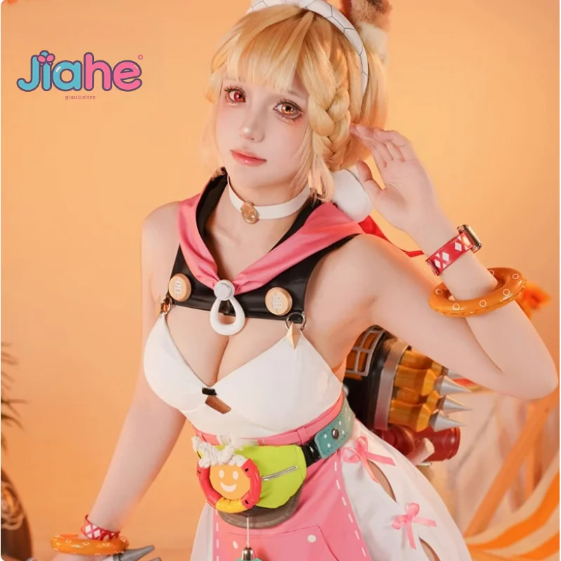 Game Zenless Zone Zero Alice Thymefield Cosplay Costume Dress waist bag apron prop headband set Halloween sweet swimsuit uniform