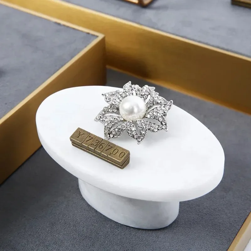 Rose Gold Marble Je…