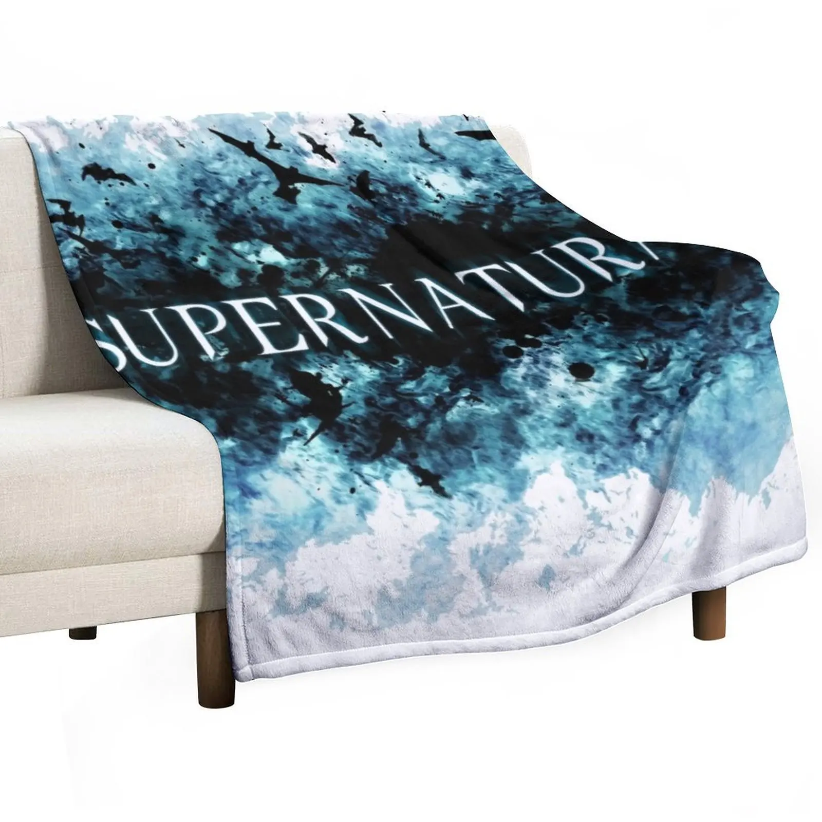 

supernatural Throw Blanket All Season Soft Lightweight Blanket for Home