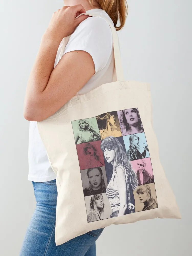 Eras Concert Tote Bag shopping cart bags tote bags men cute tote bag Cloth bags