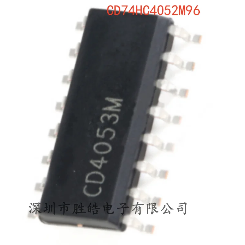 

(10PCS) NEW CD74HC4052M96 Single-Channel Analog Multiplexer Chip SOIC-16 CD74HC4052M96 Integrated Circuit