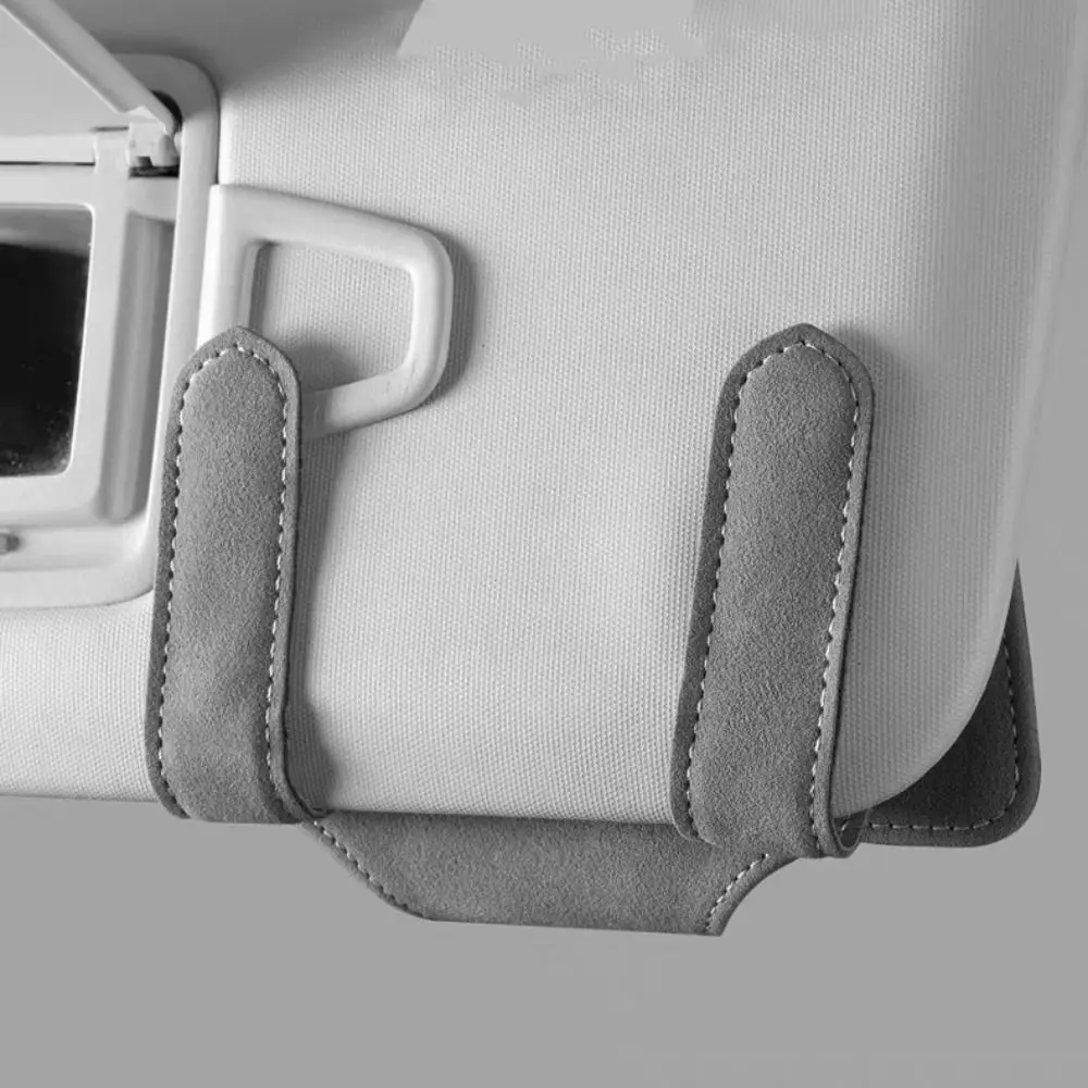 Soporte para gafas, Clip para gafas, accesorios para el Interior del coche, Clip de sujeción, bolsa para gafas, funda protectora