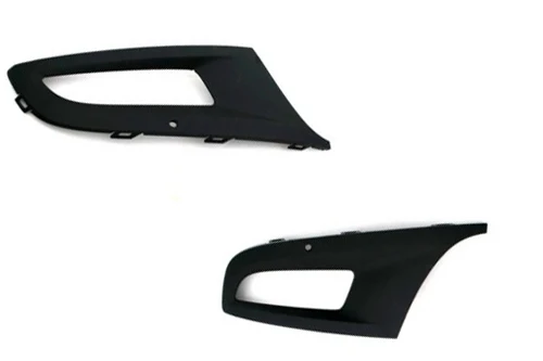 

One Pair Front Lower Side Grille With Fog Light Cutout For Volkswagen For VW Polo 6R