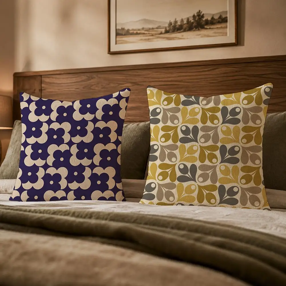 Famous Brand O-Orla KielyS Cushion Cover Ultra Soft Throw Pillow Cover Skin Friendly for Sofa Bed Home Decor Gift