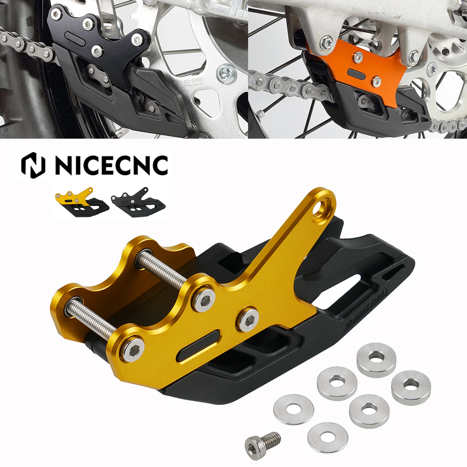 

For Suzuki DRZ400 DRZ 400 SM DRZ400SM DRZ400S 2000-2024 RM RMZ 250 450 RMX450Z Chain Guide Block CNC Processing 3D Replacement