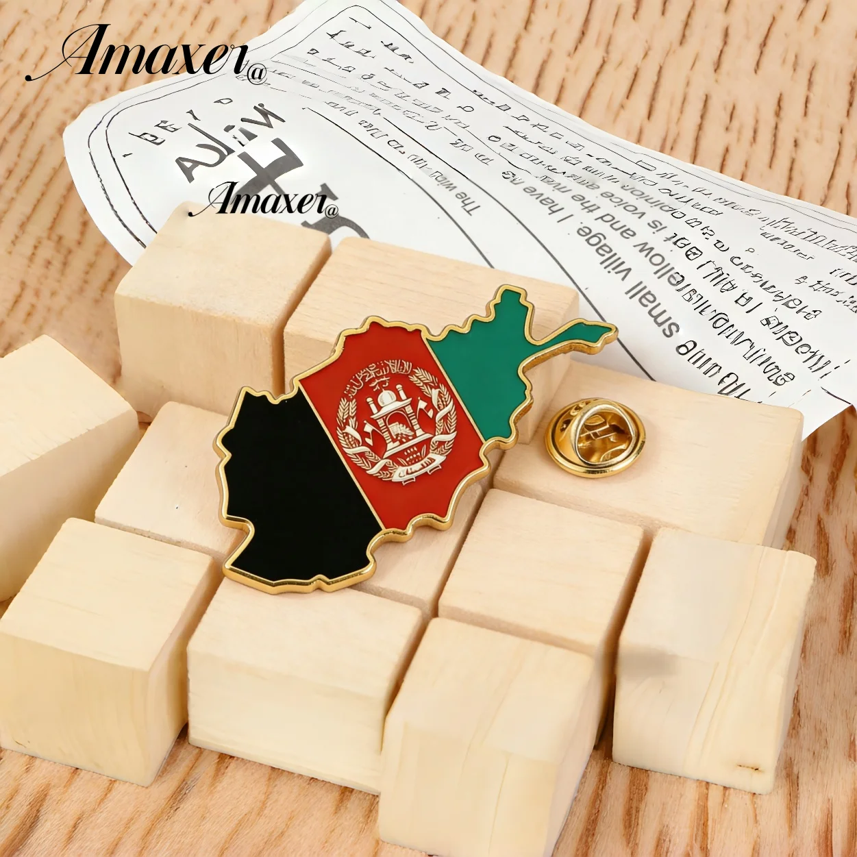Pin Bendera Afghanistan Enamel - Men'S Fashion Jewelry Bracelets ulasan dan harga