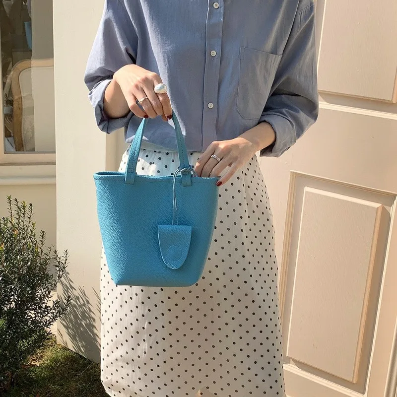 

2025 New Summer Simple Soft Pu Leather Handbag Solid Color Cell Phone Purse Crossbody Bag 2 Piece/set Fashion One Shoulder Bag