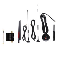 New Antenna Kit + 6GHz 20dB LNA Module Built-in Battery For HackRF One Portapack H2 H2M H4M