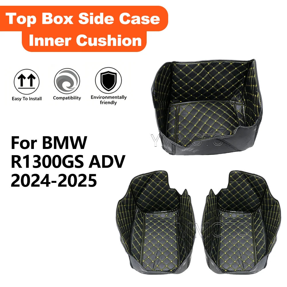 For BMW R1300GS R1300 GS ADV 2024-2025 Motorcycle Suitcase Inner Pad Top Box Side Case Shock-absorbing Pads