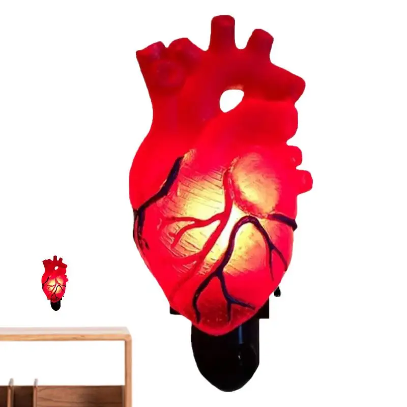 

Halloween Horror Lights Halloween Human Heart Wall Light Indoor Decorative Lamp Artistic Wall Decor Indoor Decorative Lamp