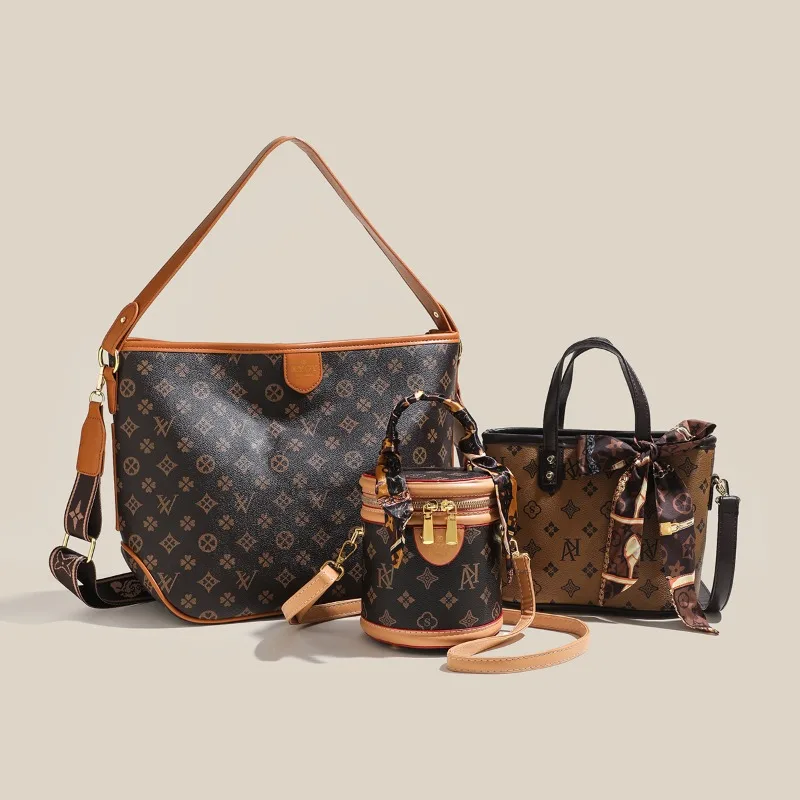 

Elegant Casual Crossbody Bag Women With Messenger Purse Shopper Solid Color Leather And Trendy Business Leisure