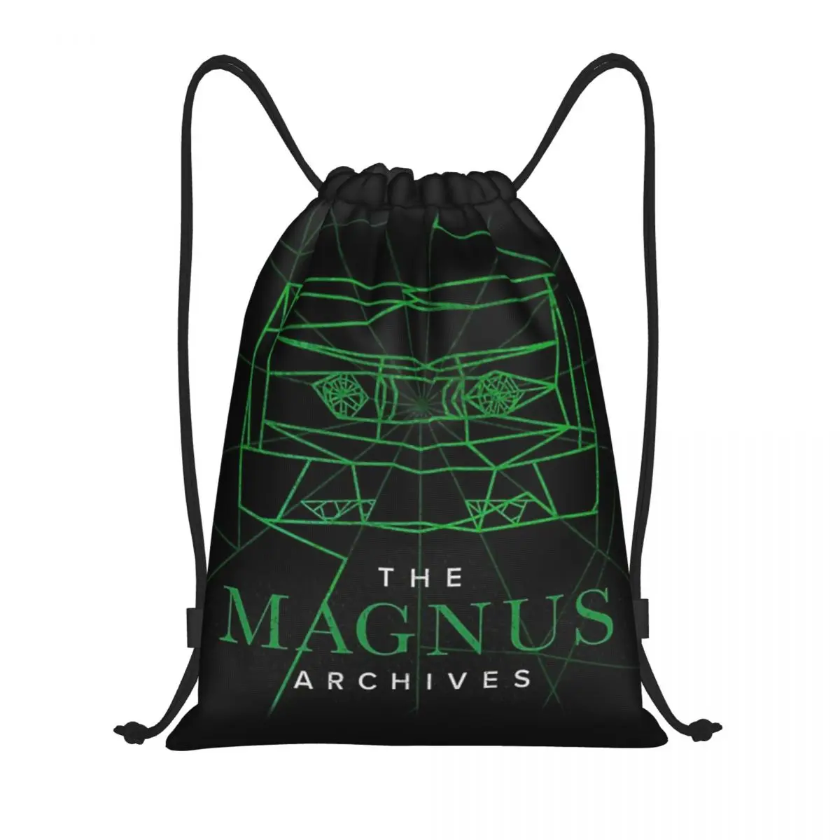 Het Magnus Archief Logo (Seizoen 5) Sport Trekkoord Rugzak Sport Fitness Reizen Outdoor Sackpack