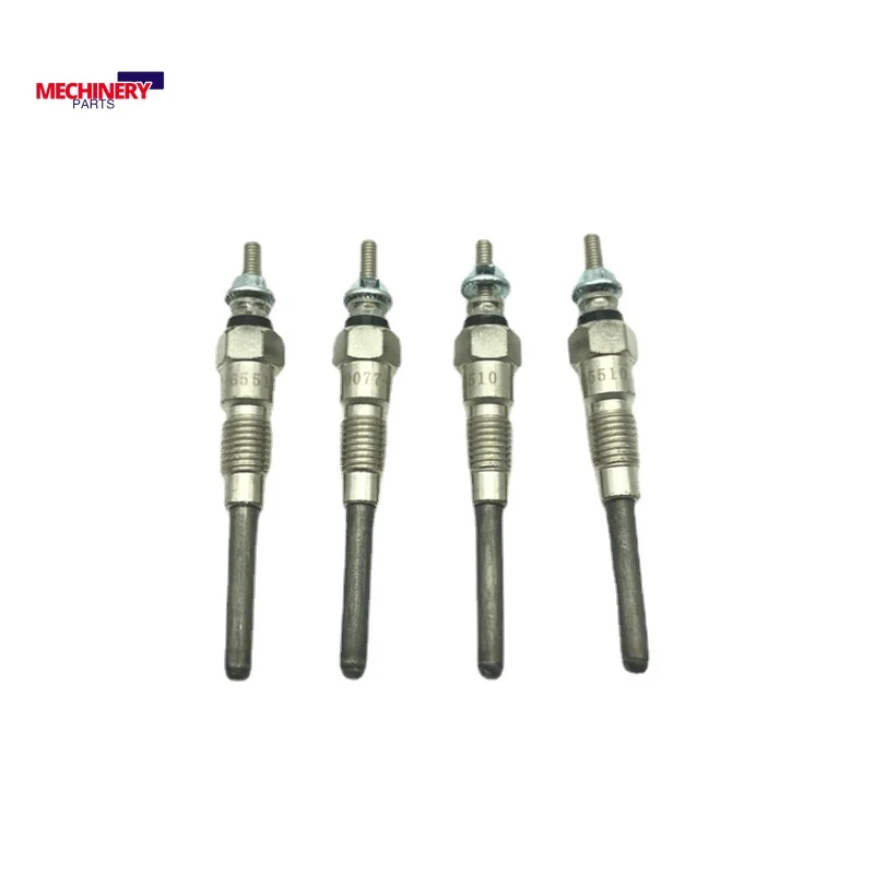 

4PCS 6655233 Glow Plug for Bobcat 751 753 763 773 7753 S160 S175 S185 Skid Steer Loader Kubota 3 Series V2203 Engine