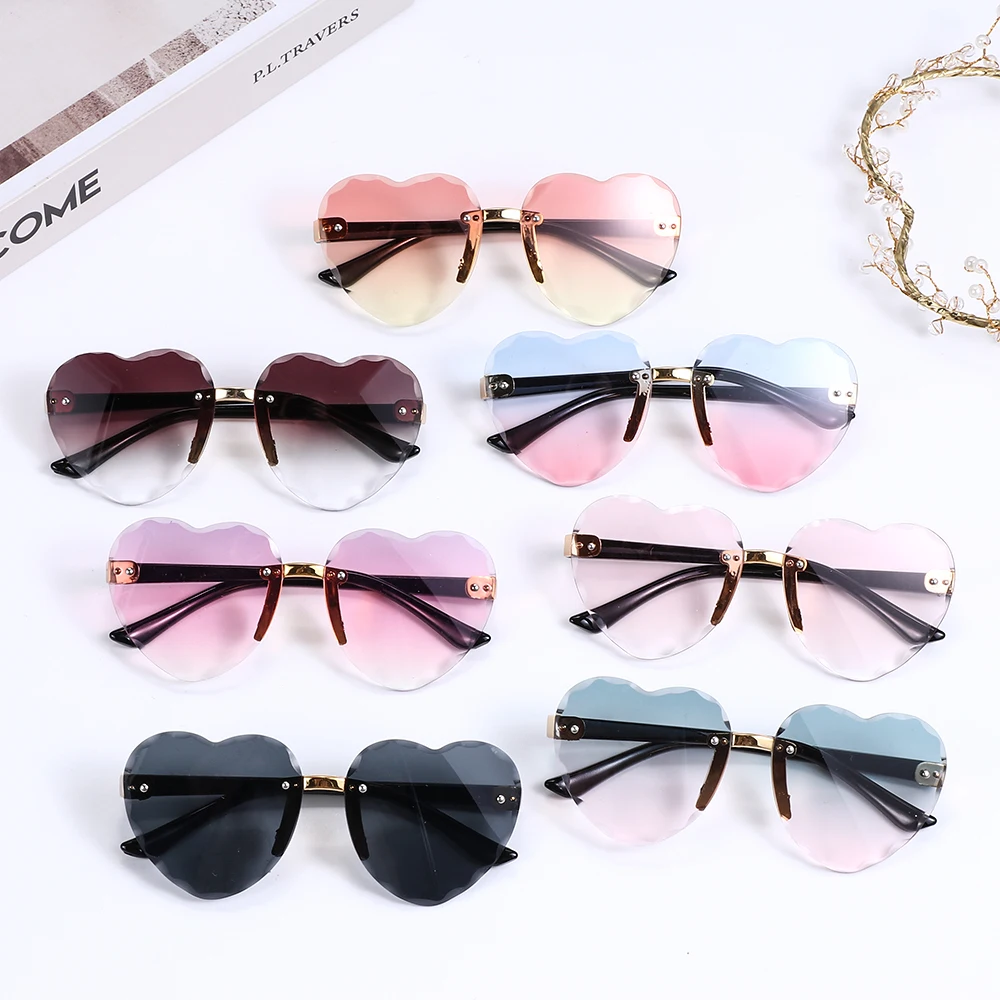 

Ocean Lenses Party/Photography Eyewear Kids Sunglasses Heart-shaped Sun Glasses Children Sunglasses UV 400 Protection