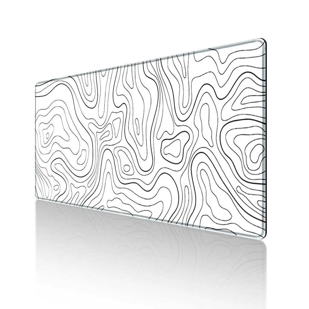 Mausepad Blue Hilly Texture Desk Mats Gaming Mat Pad on The Table Office Gamer Accessories Keyboard Mats Mouse Pad Mouse Carpet