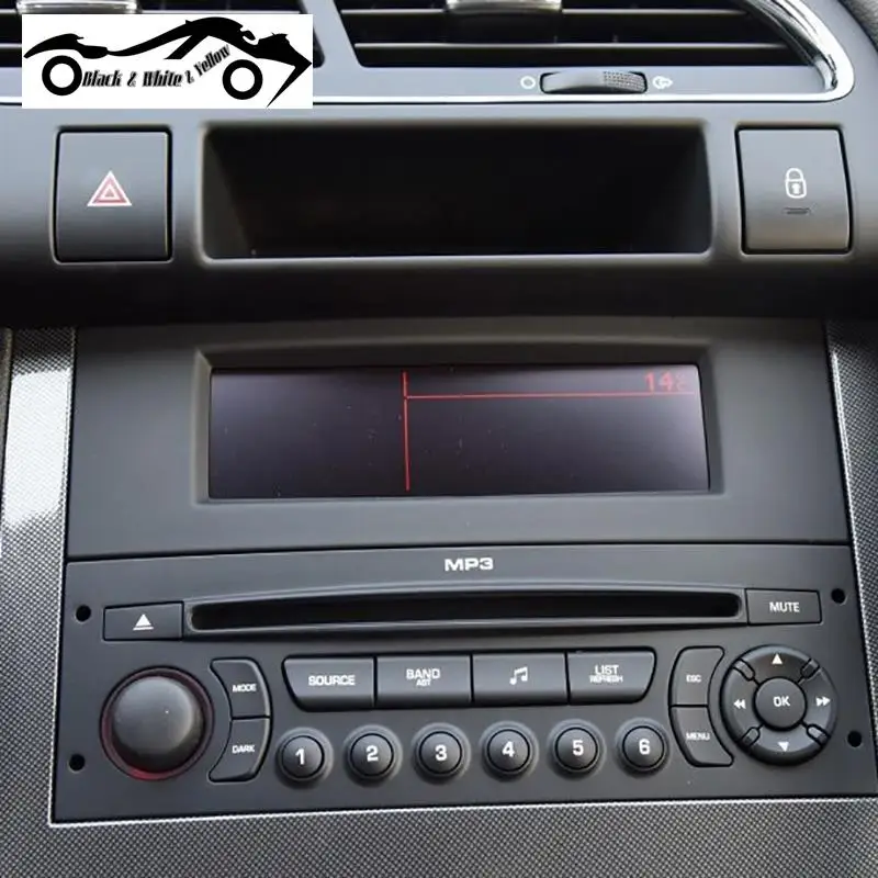 Reproductor de CD RD4 para Radio de coche, carcasa de pantalla tipo C multifunción, carcasa de marco de repuesto