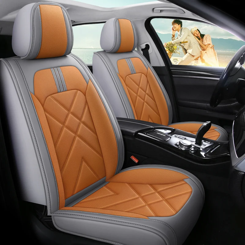 BHUAN Car Seat Cover Leather For Alfa Romeo Stelvio Giulia Car Styling Automotive Accessories Auto Interior