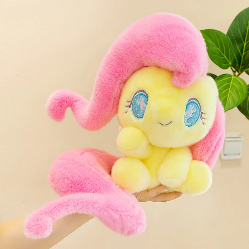 

New Kawaii My Little Pony Plush Toy Set Cute Pony Characters Soft Stuffed Animal Doll for Kids Fans Birthday Gift Home Decor