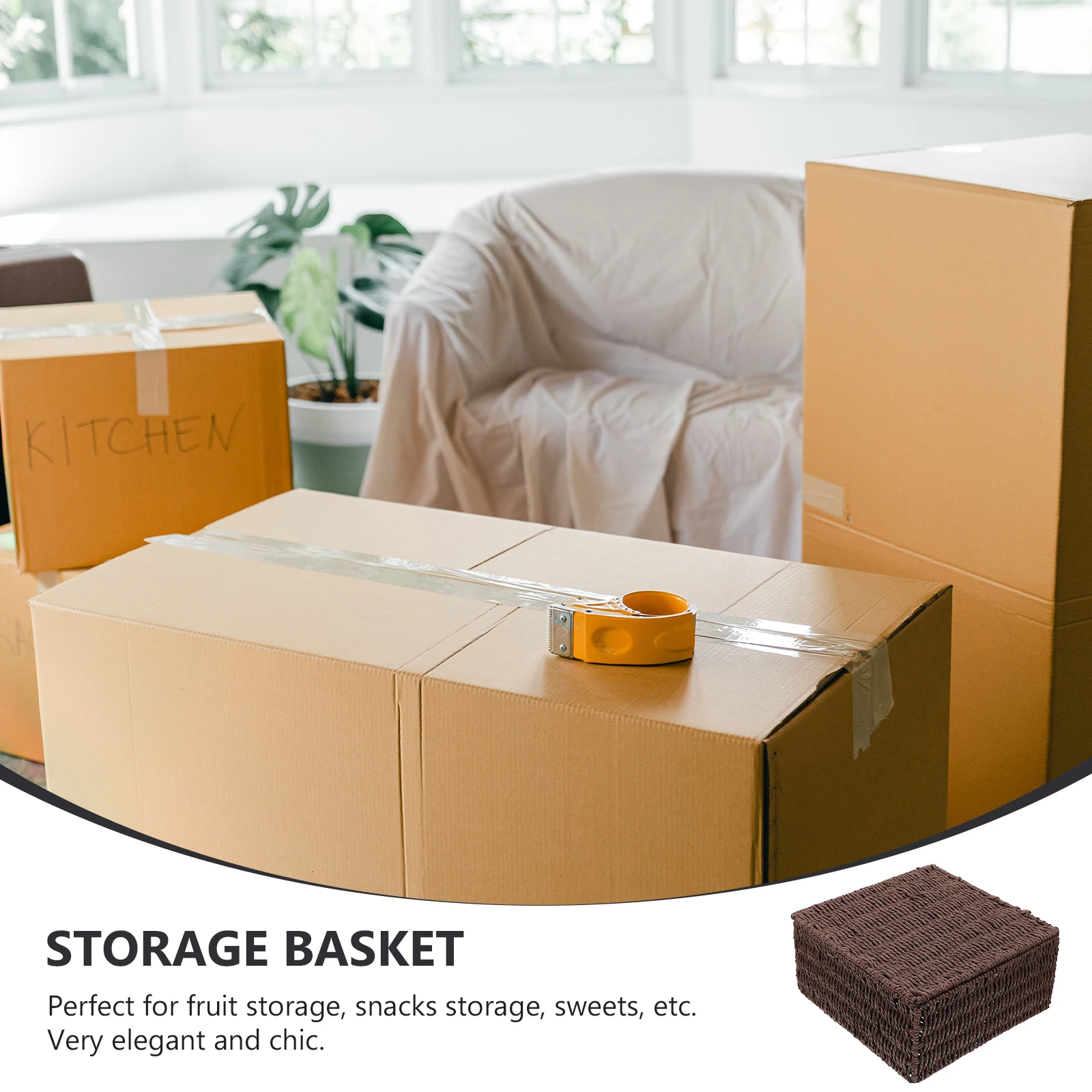 

Foldable Flip Storage Box Laundry Hamper with Lid Home Desktop Organizer Collapsible