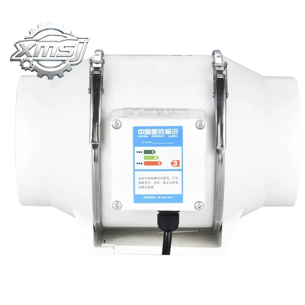 Ventilador conducto tubo en línea para el hogar, Extractor inodoro cocina, flujo Diagonal, ventilación limpieza d