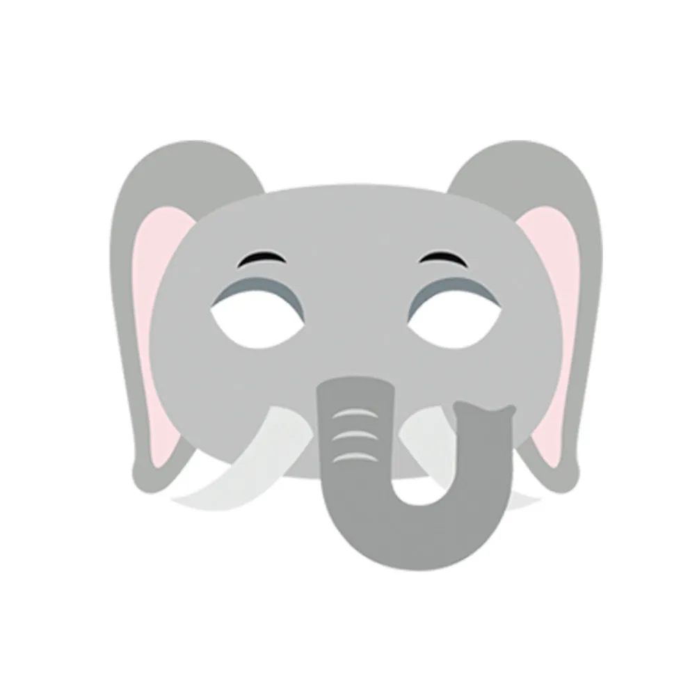 

12Pcs Kids Animal Masks Set Creative Cartoon Design Performance Masks for Children Dress Up Game Party Goodie Bag Fillers