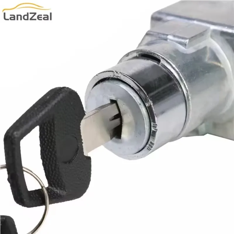 LR077439 مفتاح إشعال عمود التوجيه لاند روفر قفل الجمعية لاند روفر المدافع Tdi / Td5 90 110 نماذج 2007 - 2016