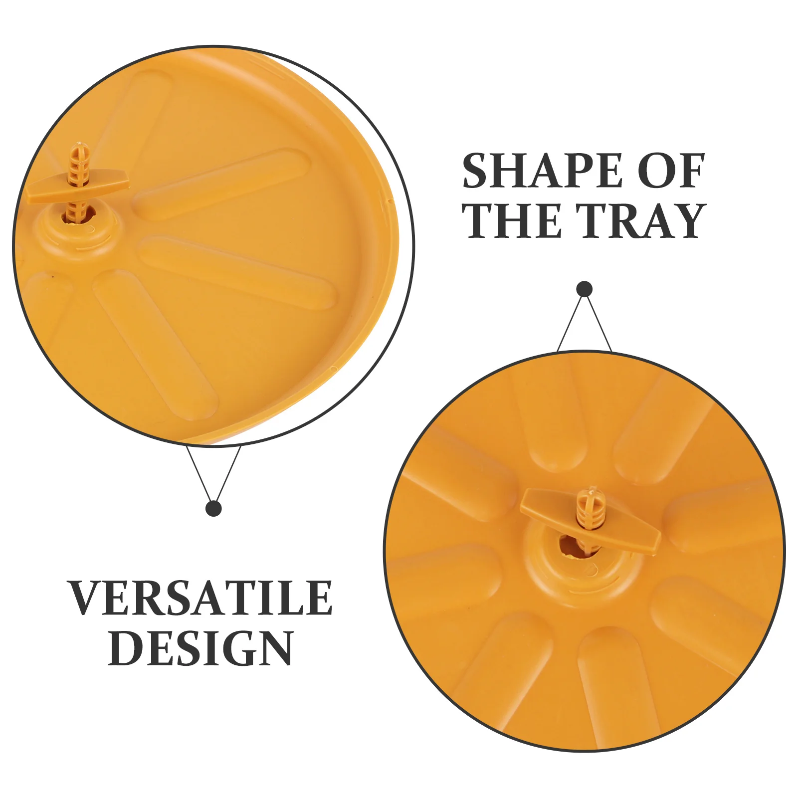 

Replacement Bird Litter Tray for Cage Plastic Base Prevents Poop Accumulation Small Bird Parrot Parakeet Toilet Pan