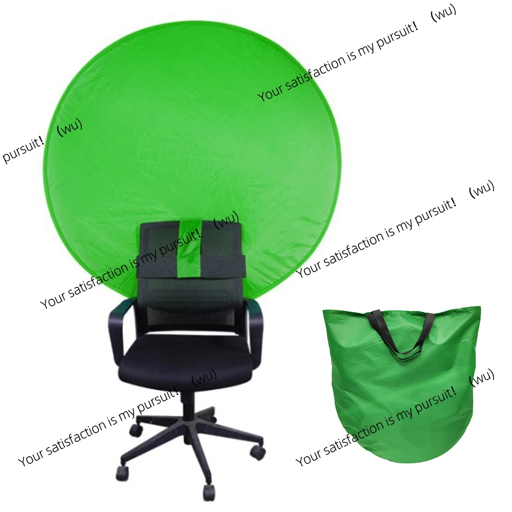75/110cm Green Screen Backdrop Photography Background Foldable Reflector for Live Video Studio Folding Reflector Backdrop