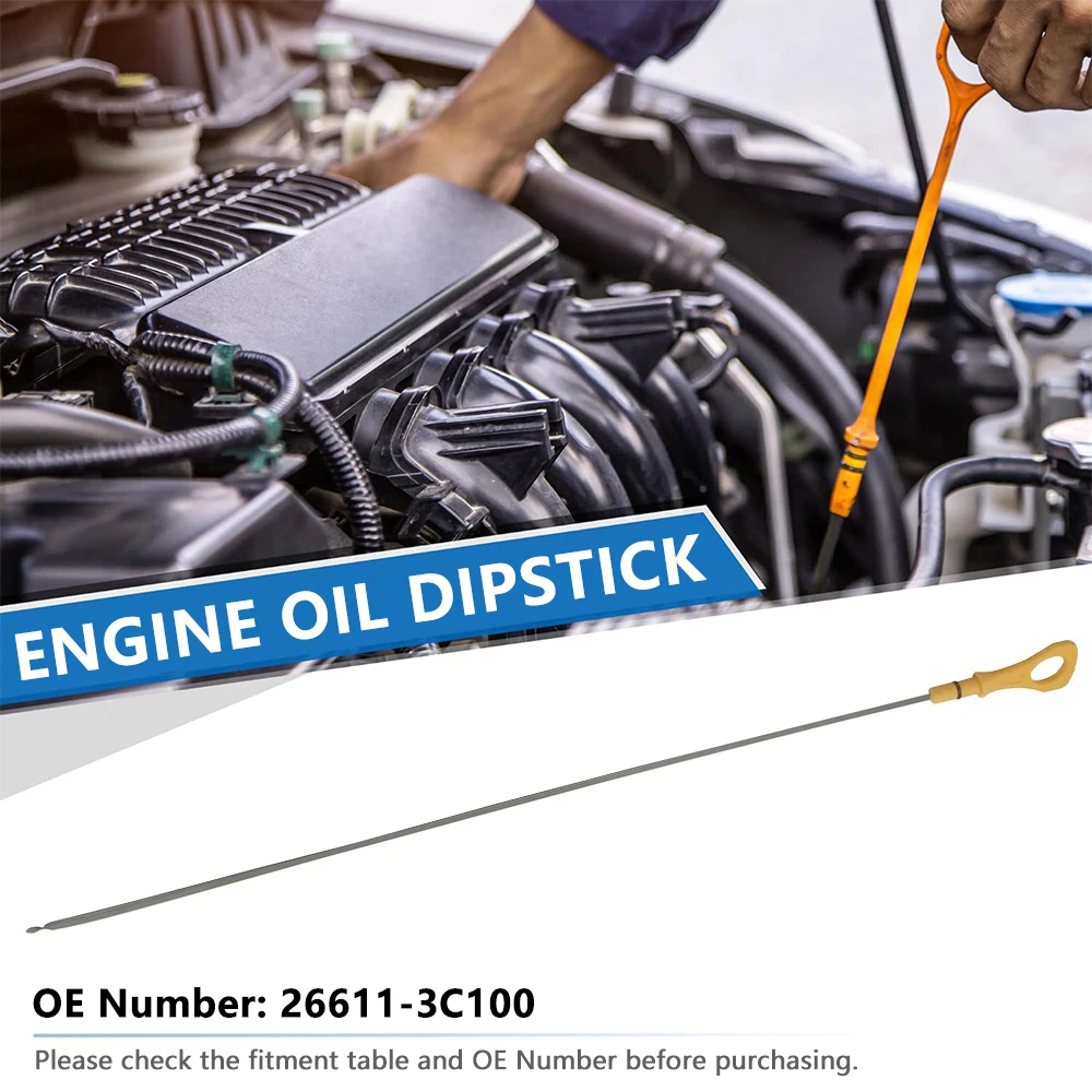 Oil Level Dipstick For 06-12 Hyundai Azera For 06-10 Sonata for Entourage 07-10, for Genesis Coupe 10-14, for Santa Fe 07-12