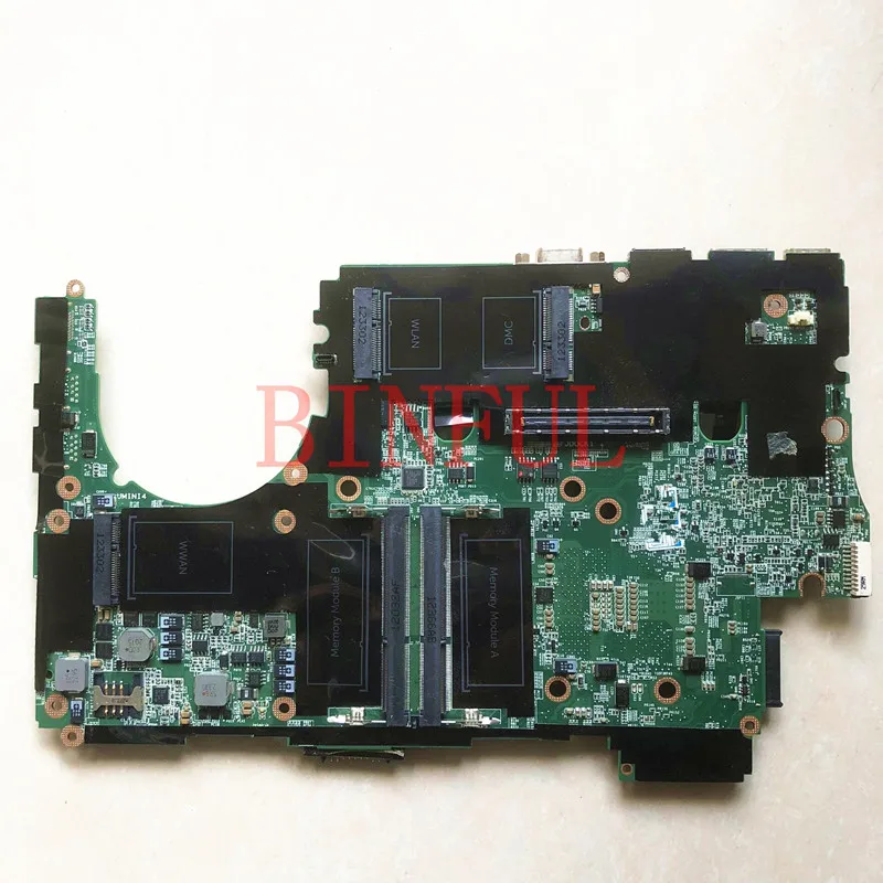 CN-0605CY 0605CY 605CY Mainboard For DELL M4600 Laptop Motherboard QM67 SLJ4M DDR3 100% Full Tested Working Well