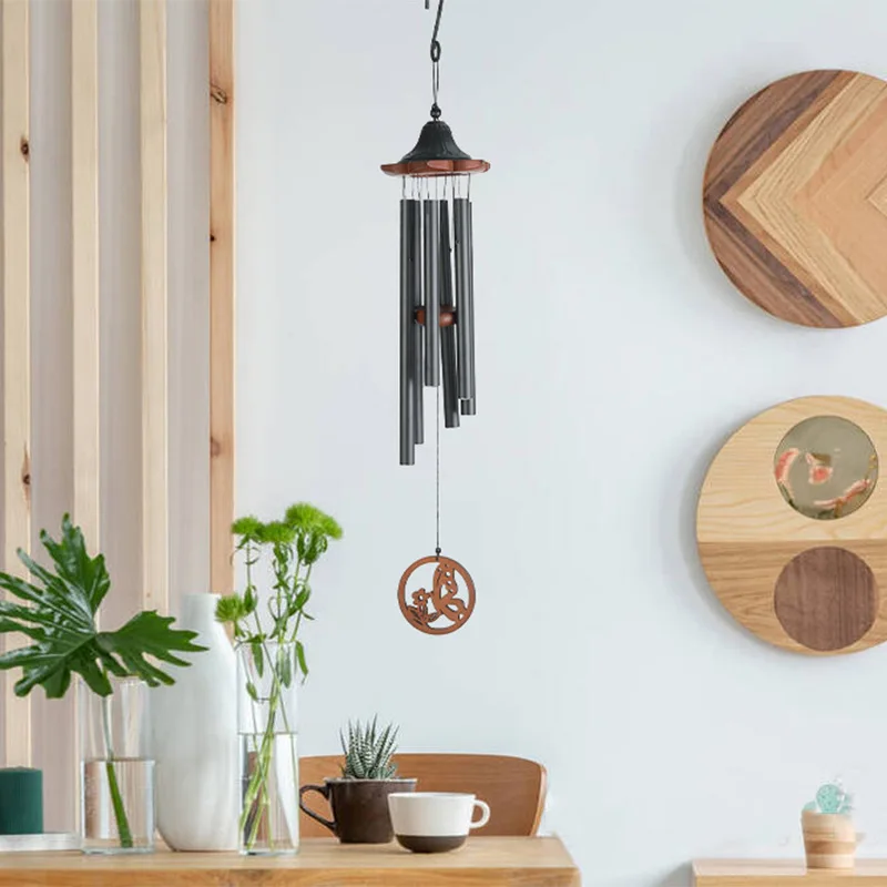 

Особое европейские колокольчики, подвеска счастливого цветка, алюминиевые колокольчики, двор, балкон, украшение для дома, ветрозащитный светильник XY40FL