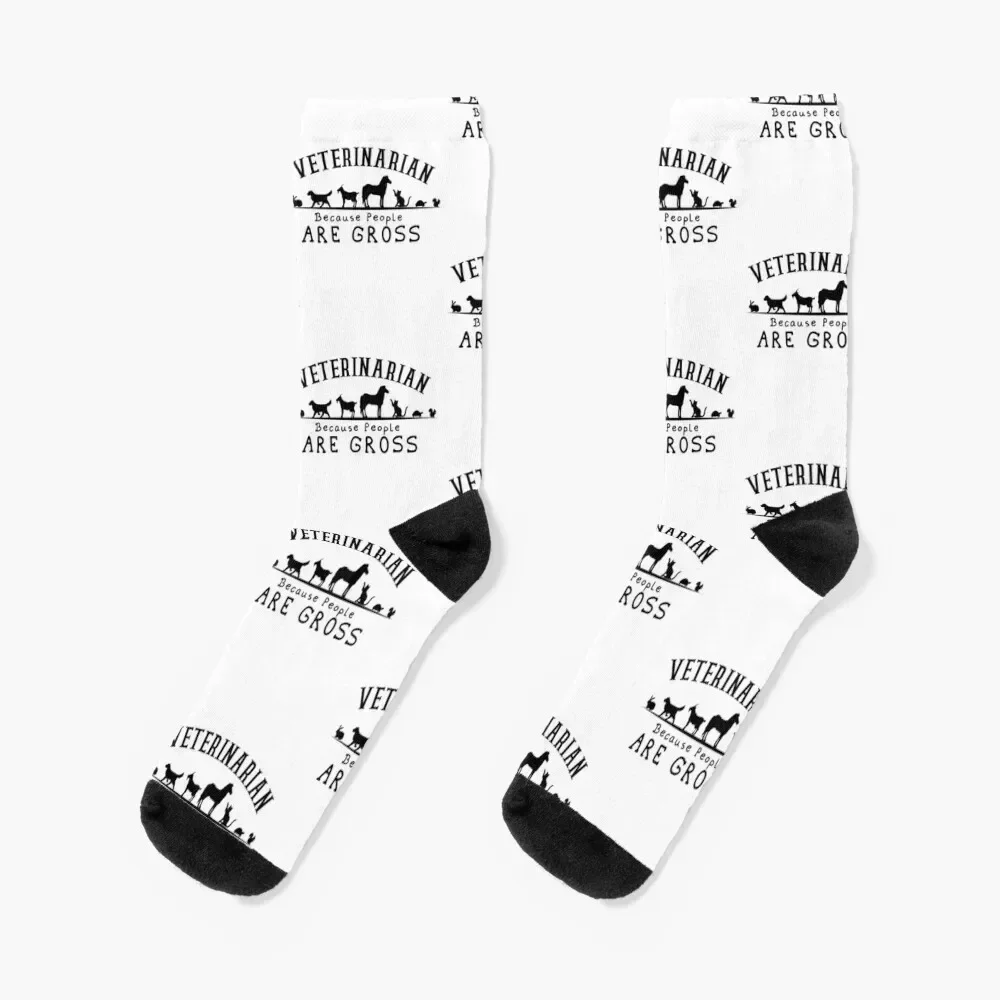 veterinarian because people are gross, veterinarians Socks Wholesale Run Christmas Boy Socks Women's