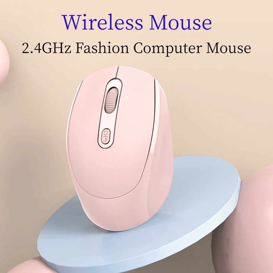 Wireless Mouse Wireless Computer Mouse Silent Ergonomic Mouse 4 Buttons Portable Mute Mice Optical 2.4G USB Mause For PC Laptop