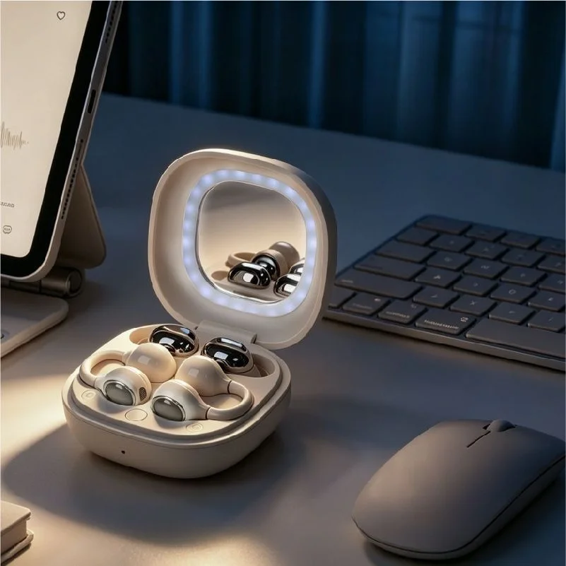 Kawaii Miffy Headphones cute Portable ear clip type Send to friends birthday gift Portable 2026 New style Send to girlfriend view 6