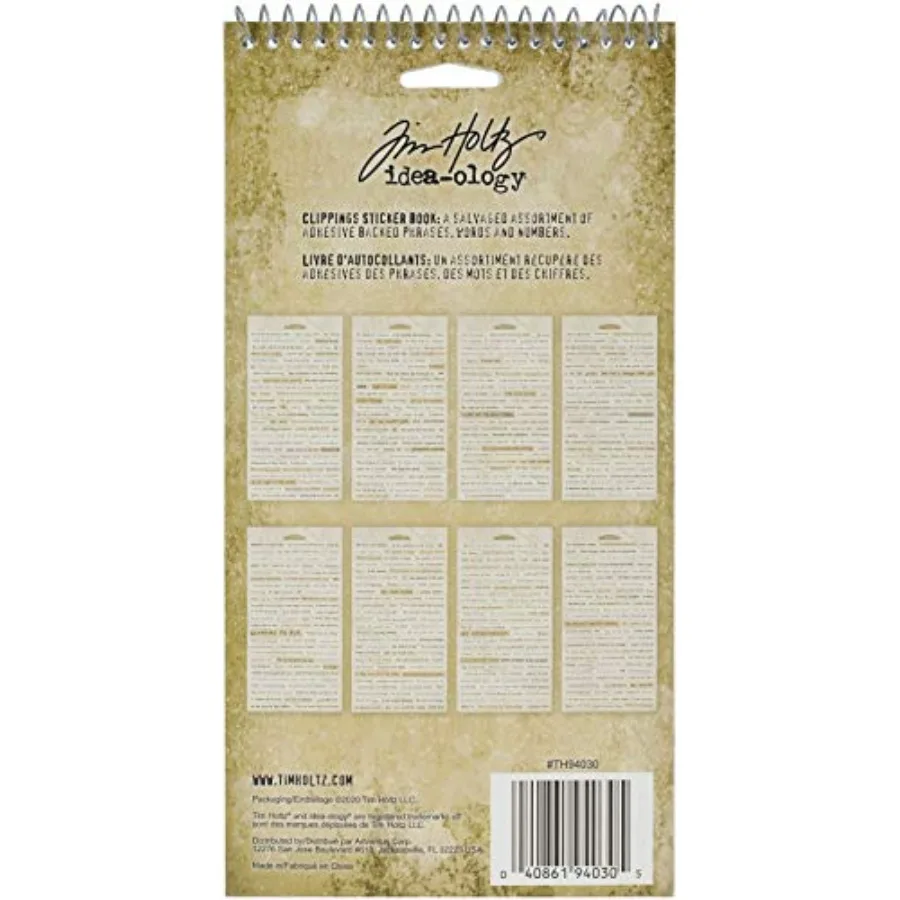 Idea-ology STICKER BOOK IDEA-O CLIPPINGS